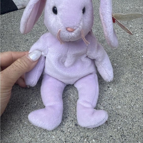Retired TY Beanie Baby 1996 FLOPPITY Bunny with Multiple Rare Tag Errors - Picture 9 of 9